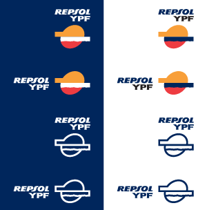 Repsol versiones de logos