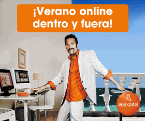 Banners Euskaltel campaña verano online 300x250 español