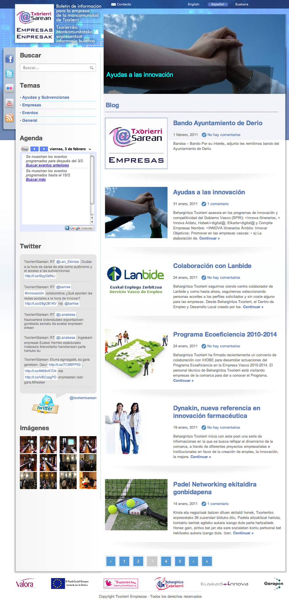 Portada Txorierri Sarean