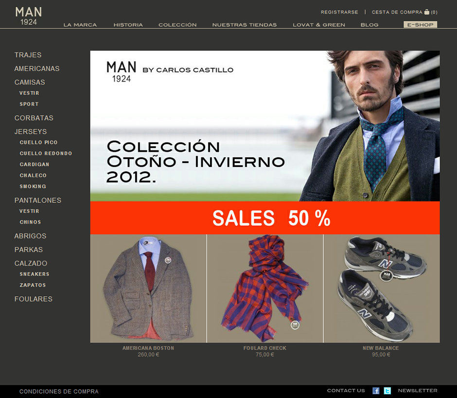 MAN 1924 - tienda