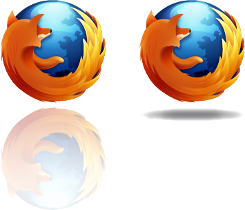 Efecto Transformar para crear reflejo y sombra en Illustrator