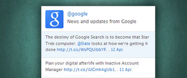 Twitter themes. Tema 'Twitter ticker' como shortcode