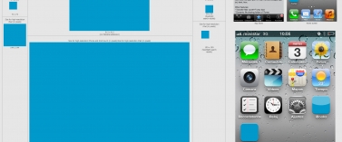 Fireworks Template for iOS icons