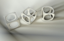 Sphere and cubeDownload c4d